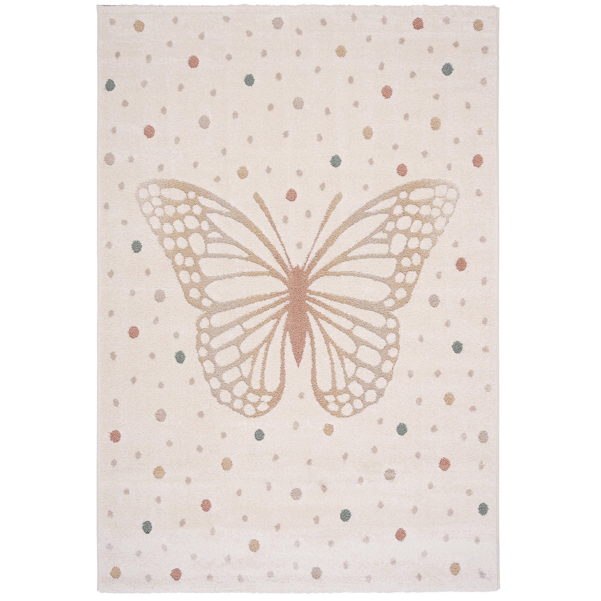 KINDER TEPPICH HAPPY KIDS - Creme, Textil (140/200cm) - Pergamon