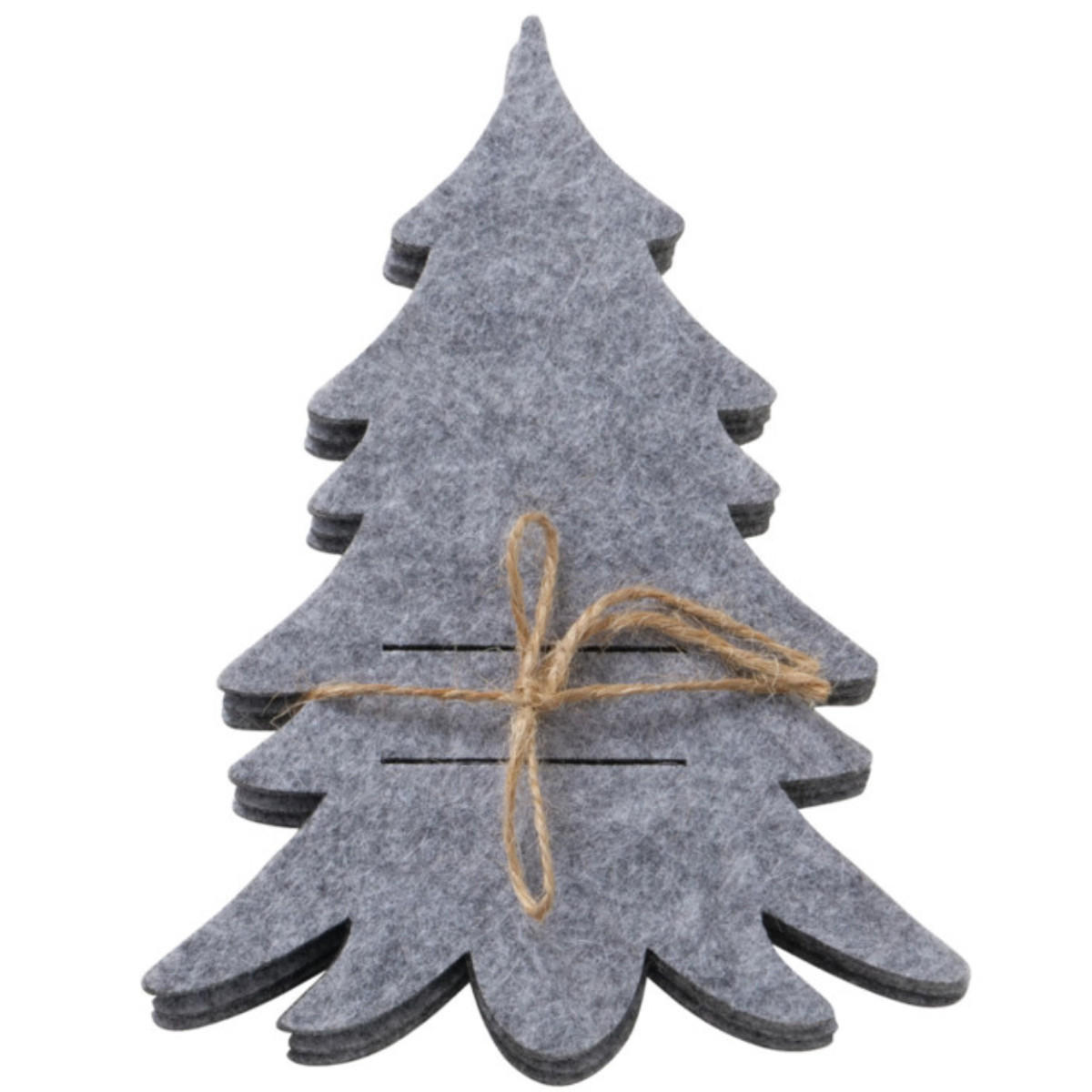 BESTECKTASCHE Filzy - Dunkelgrau, Textil (0.3/16/11cm) - Boltze Home