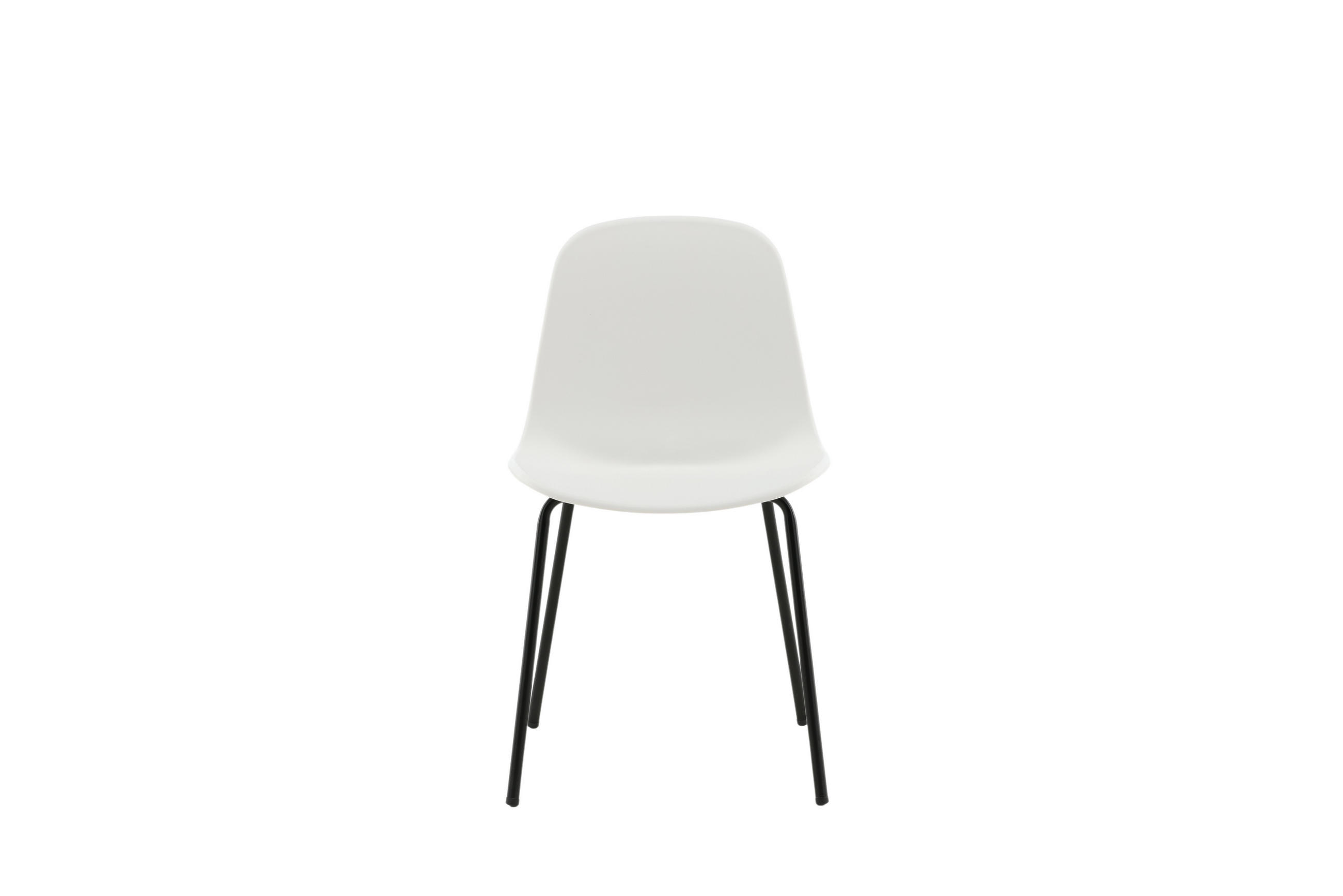 ESSZIMMERSTUHL Arctic Weiß 49x48x82 - Weiß, Kunststoff (49/82/48cm) - FURNLUX