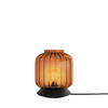 TISCHLAMPE Velo Braun Ø 20cm - Braun, Glas (20/20/23cm) - s.luce