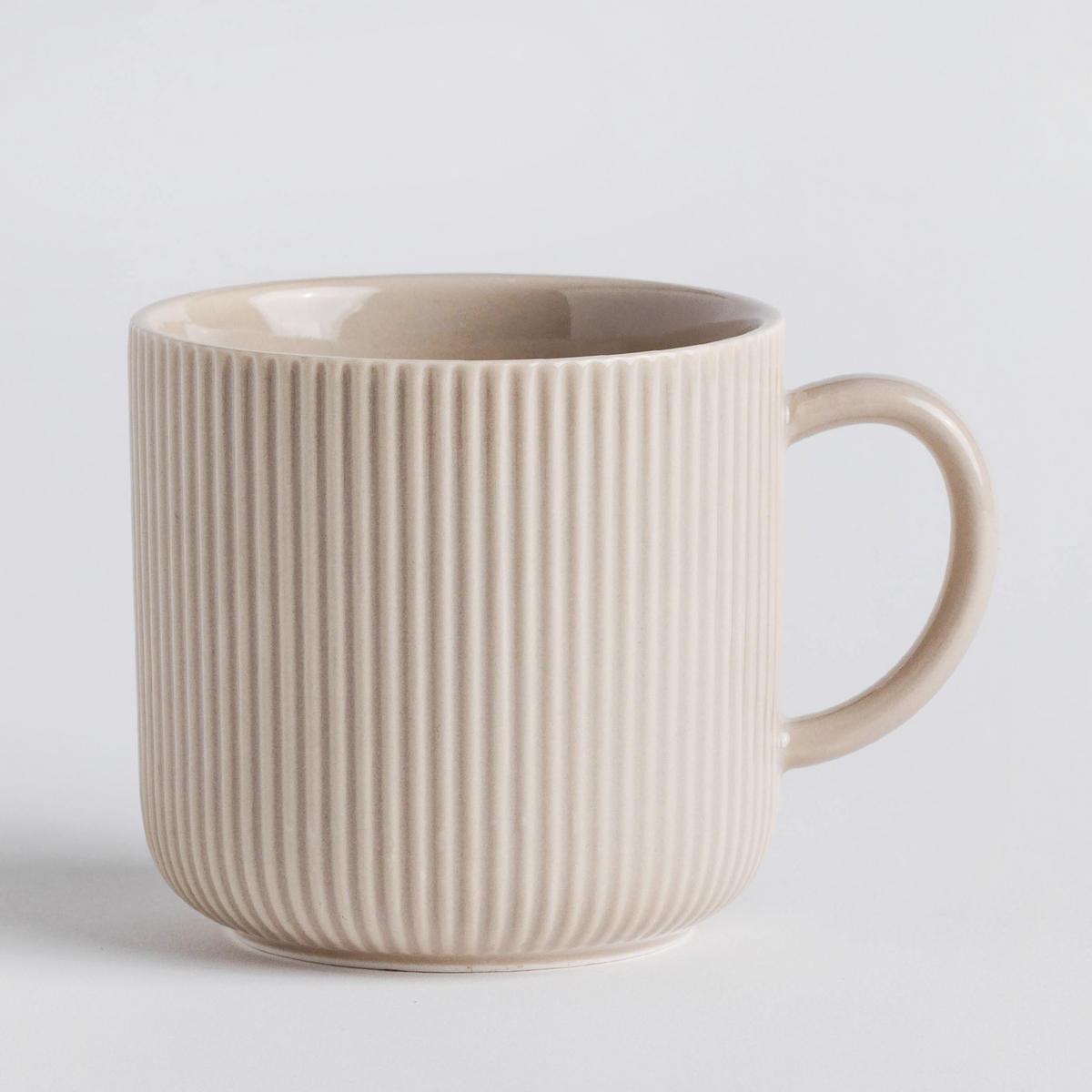 BECHER Linersis 370ml, Beige - Beige, Keramik (0.37L) - home&you