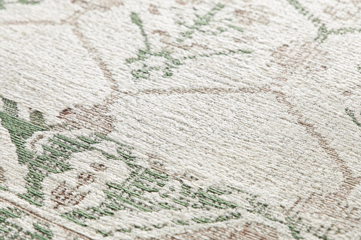 DESIGN-TEPPICH aus recycelten Fasern grün - Grün, Textil (120/170cm) - AFK Living