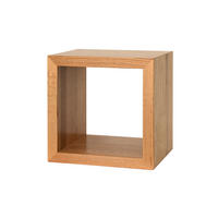 NACHTTISCH Cube - Eichefarben, Holz (40/40/32cm) - holz4home