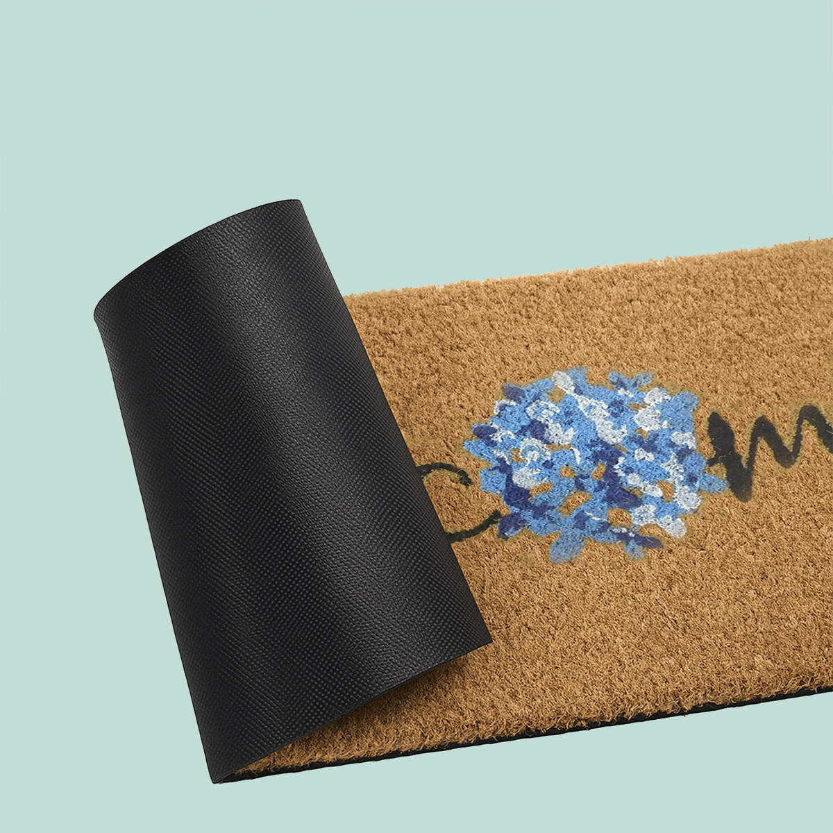 FUSSMATTE - Multicolor, Kunststoff/Textil (60/40cm) - Relaxdays