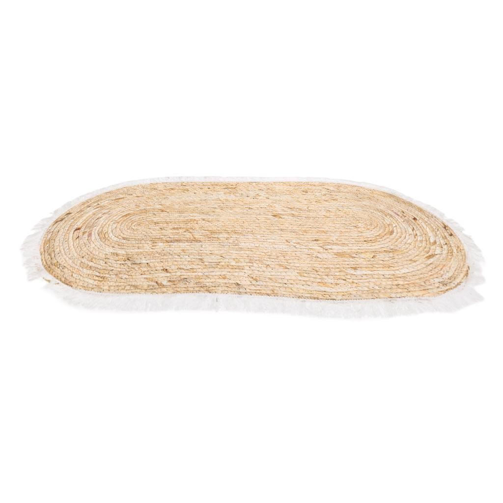 NATURFASERTEPPICH braun handgewebt 100x50x1 cm - Multicolor, Naturmaterialien (100/50cm) - Wanderlust