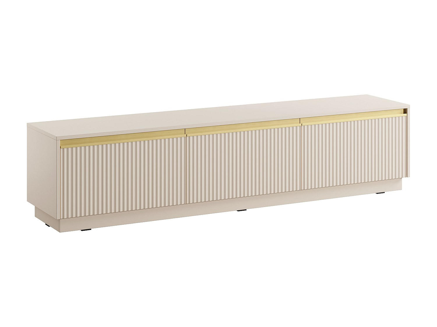 Vente-Unique Tv-Hängeschrank Beige 181.5x42x39 cm
