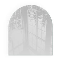 GLASPLATTE für Kamin 80x70 cm - Grau, Glas (80/70/0.4cm) - TULUP