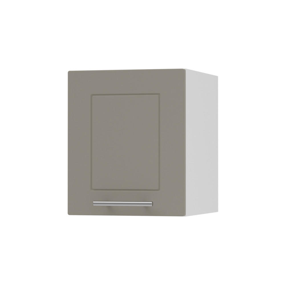 KLAPPHÄNGESCHRANK Kvantum W4B/40 Beige Matt / Weiß Matt 40 / 32,5 / 36cm - Beige/Weiß, Holz/Holzwerkstoff (40/36/32.5cm) - Feldmann-Wohnen