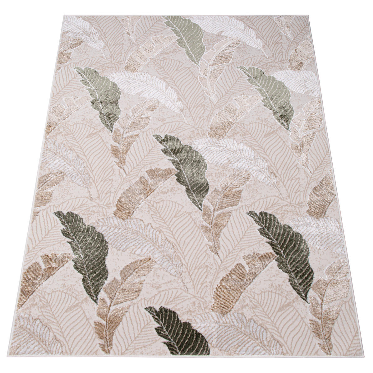 TEPPICH CRYSTAL Hellgrün 80/150 cm - Hellgrün, Textil (80/150cm) - Tapiso