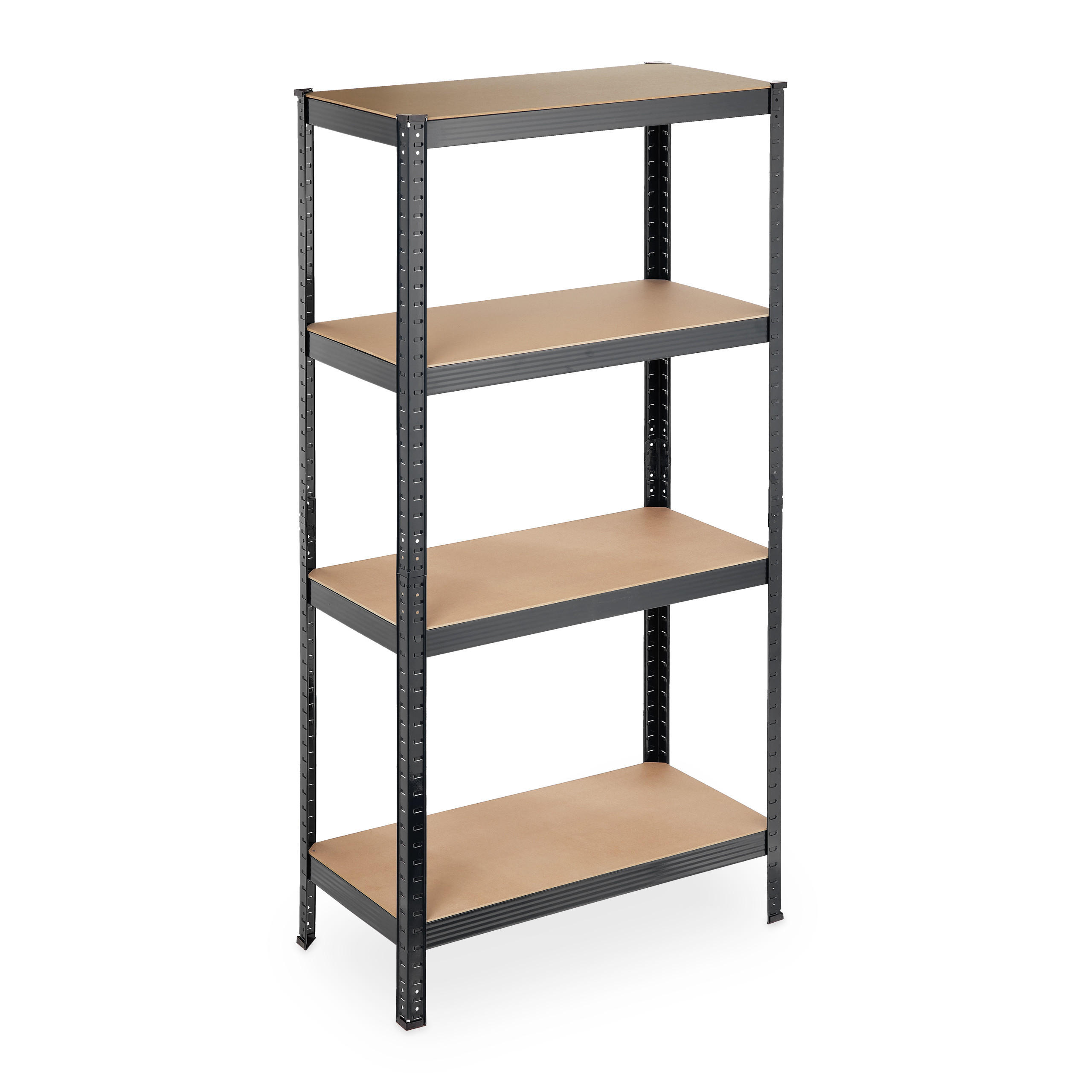 SCHWERLASTREGAL - Multicolor, Holzwerkstoff/Kunststoff (80/157/41cm) - Relaxdays