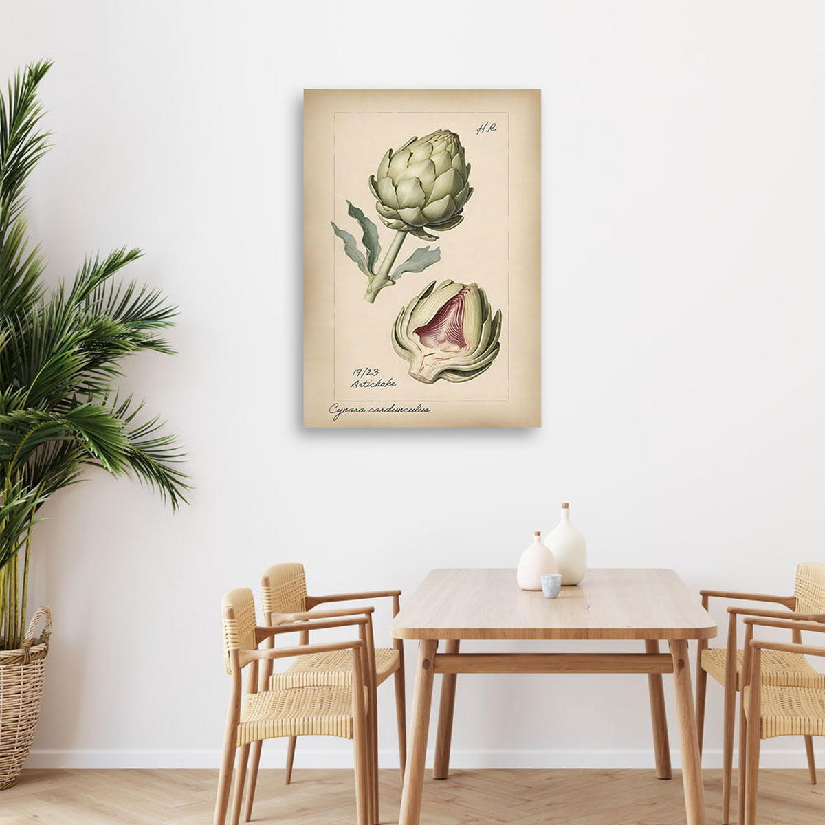 KUNSTDRUCK Beige 40/60 cm - Beige, Textil (40/60cm) - KUNSTLOFT