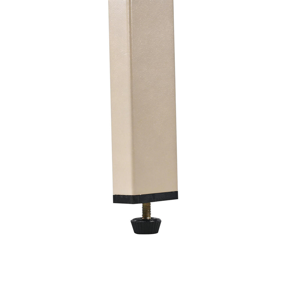 GARTEN-ESSGRUPPE 171/35/81 cm eige/Natur aus Akazienholz mit Servierwagen für 6-7 Personen - Beige, Metall - OKWISH
