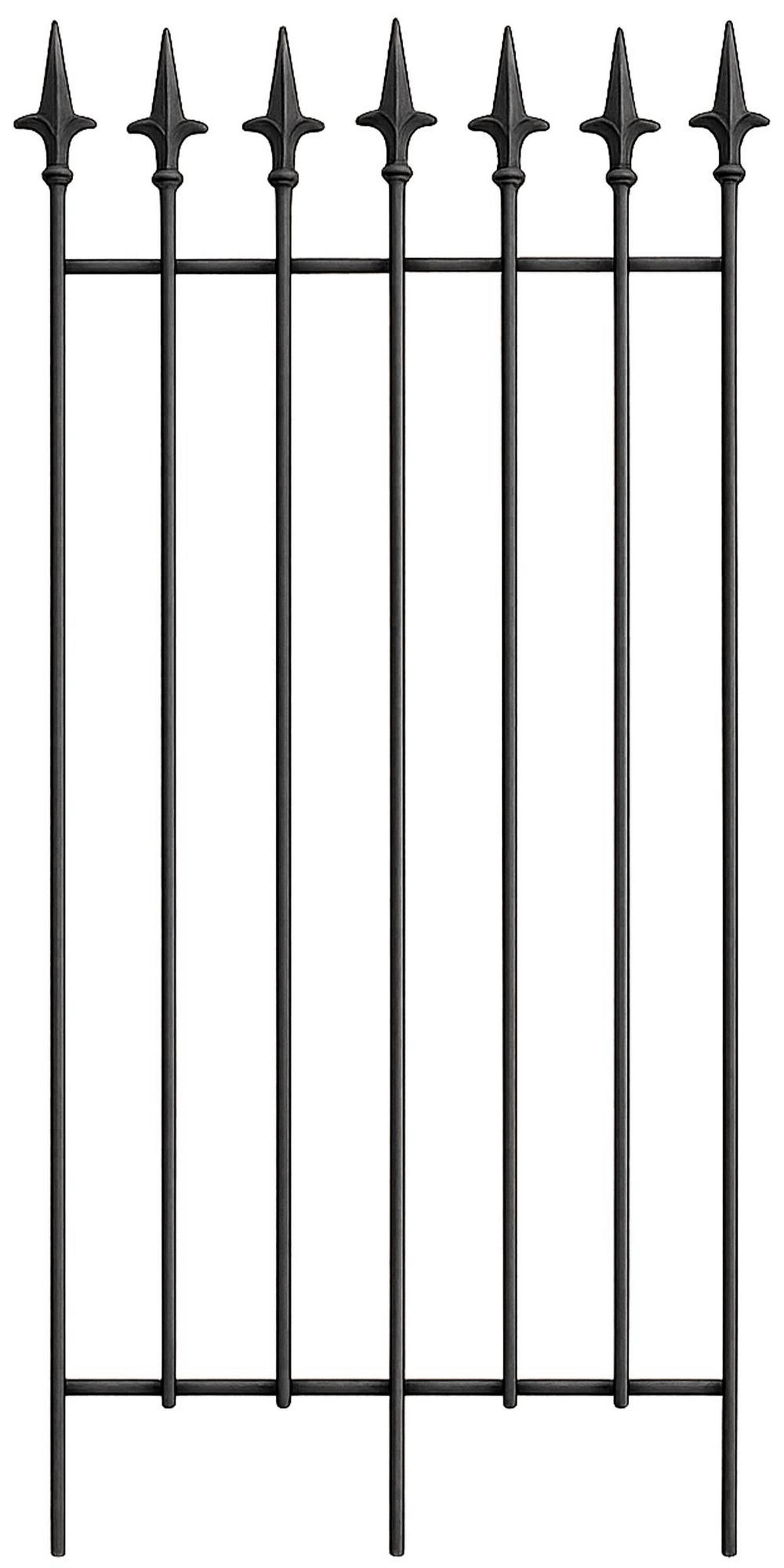 RANKGITTER Freya 50x0,7x100cm Metall Anthrazit Rankhilfe - Anthrazit, Metall (50/100/0.7cm) - DELUKE