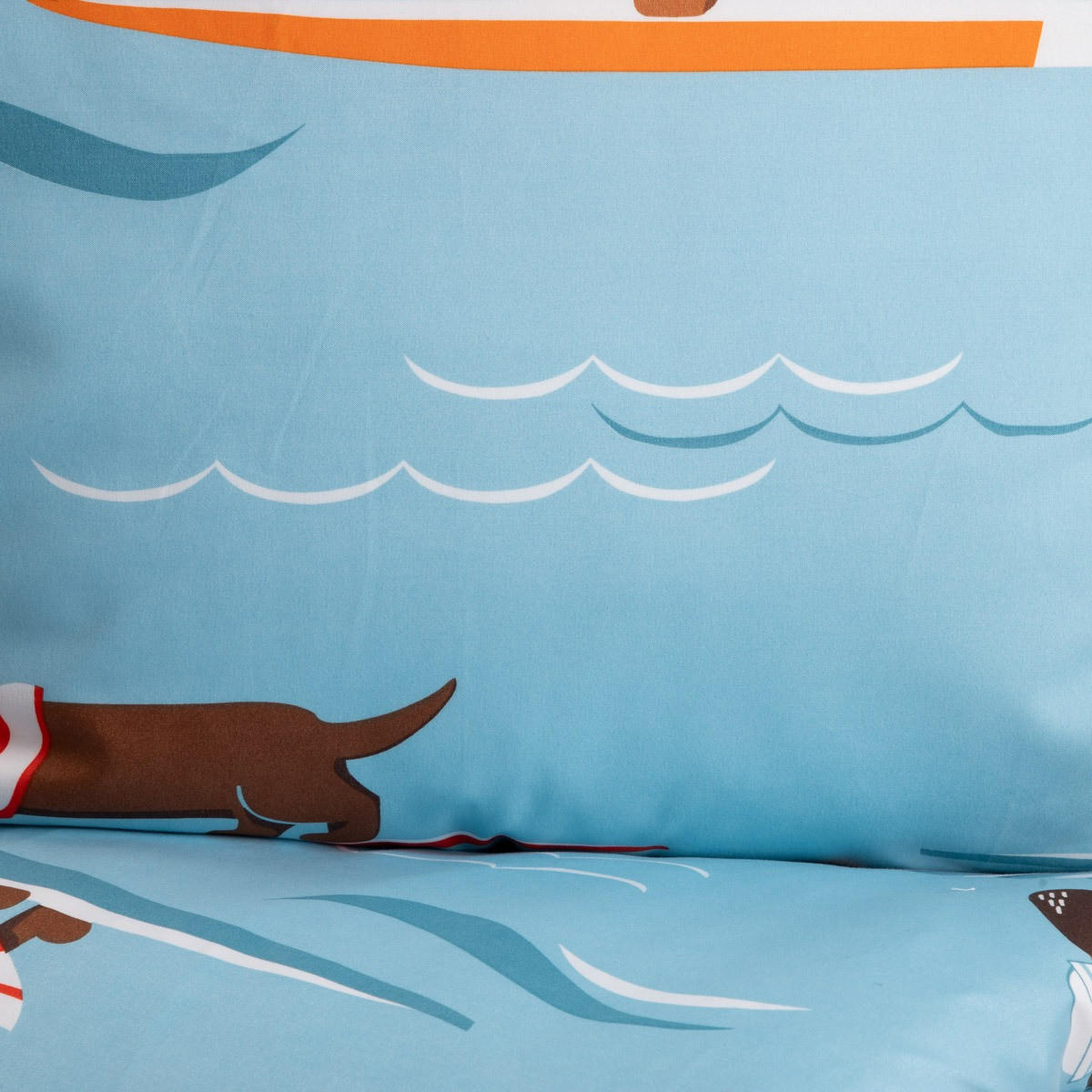 BETTWÄSCHE Longo 160/200 cm - Blau, Textil (160/200cm) - Homla