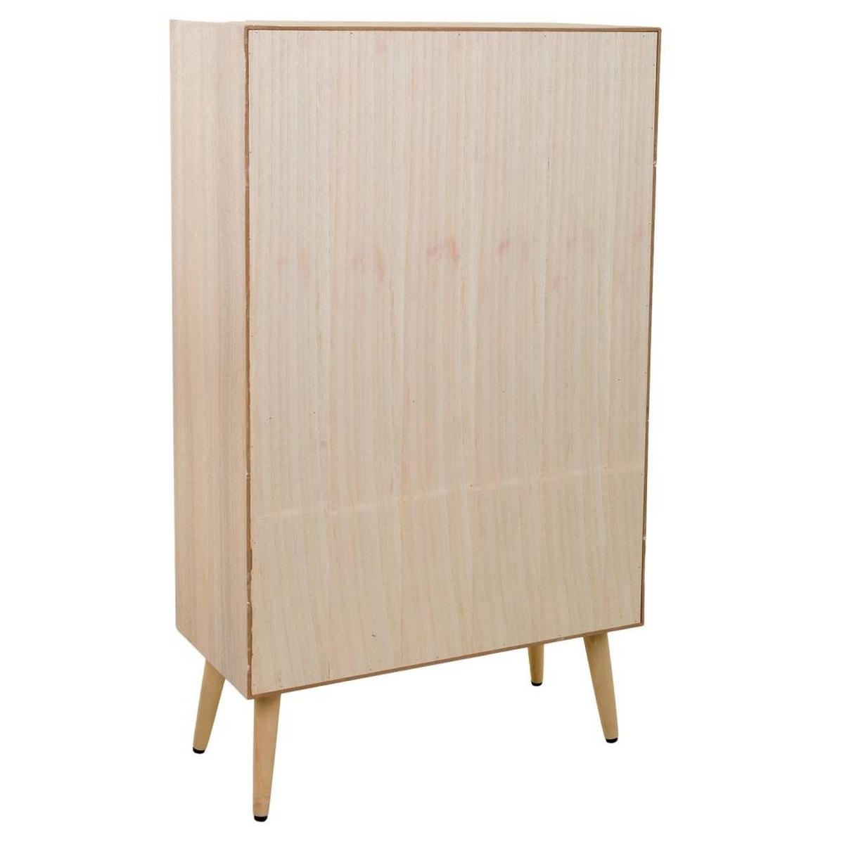 SCHUHREGAL aus Holz und Netz, Braun, 70x32x120 - Braun, Holz (70/32/120cm) - Wanderlust