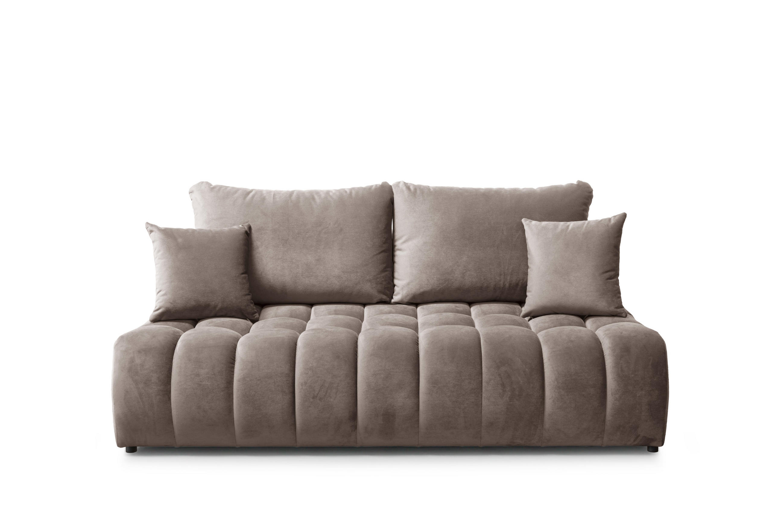 SOFA 200 cm in Braun - Braun, Textil (200/92/115cm) - Home Collective