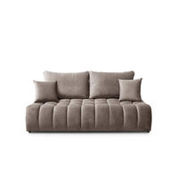 SOFA 200 cm in Braun - Braun, Textil (200/92/115cm) - Home Collective