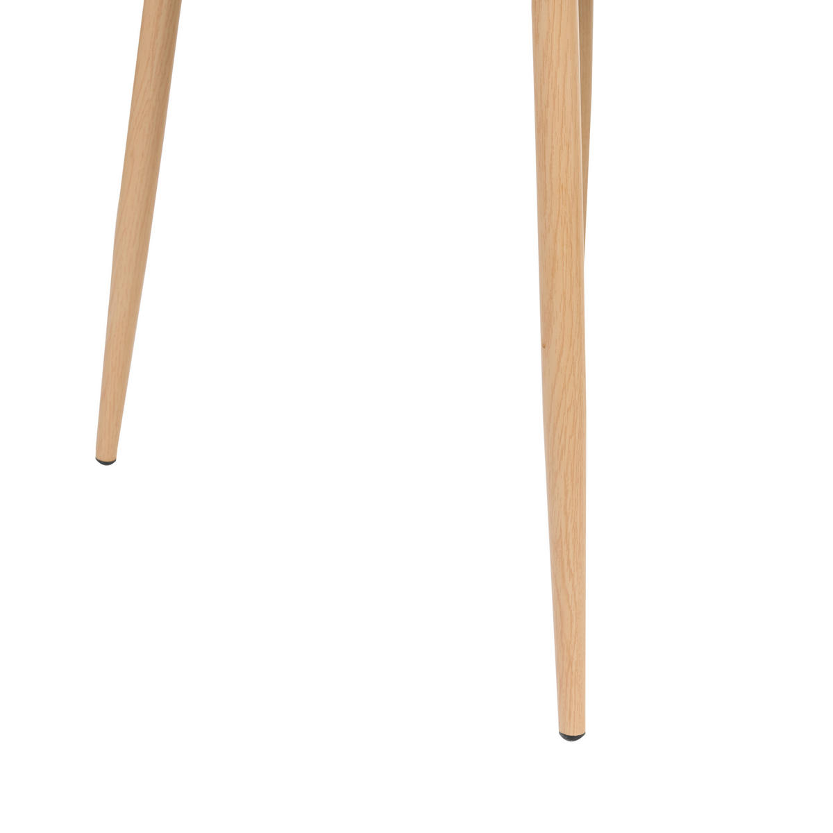 ESSZIMMERSTUHL 2er-Set Kunststoff Beige Nashua - Beige, Kunststoff/Metall (50/86/51cm) - Beliani