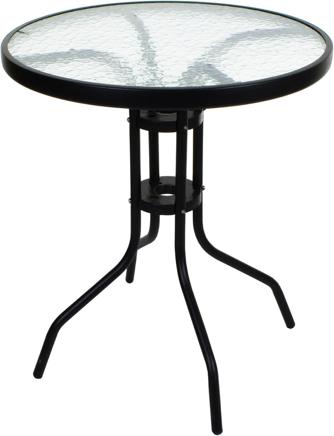 BALKONTISCH - Schwarz, Metall (60/60/69cm) - A2A Home