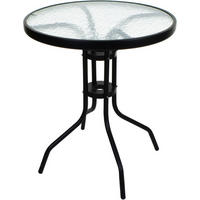 BALKONTISCH - Schwarz, Metall (60/60/69cm) - A2A Home