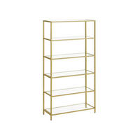 BADREGAL DHAKA - Transparent, Glas (80/177.3/30cm) - Hansiro