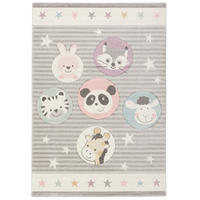 KINDER TEPPICH MAUI KIDS STAR FRIENDS - Multicolor, Textil (200/290cm) - Pergamon