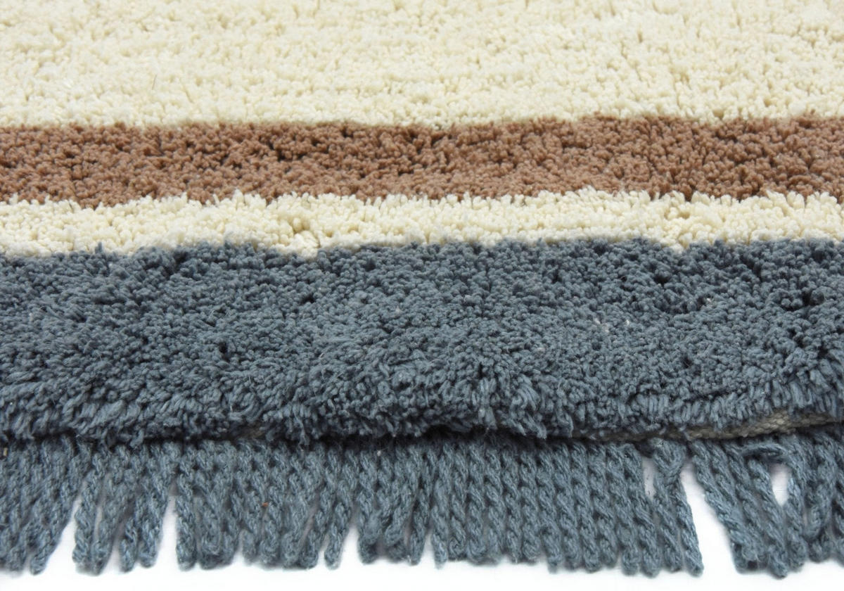 KINDERTEPPICH aus Baumwolle blau - Blau, Naturmaterialien (200/290cm) - AFK Living