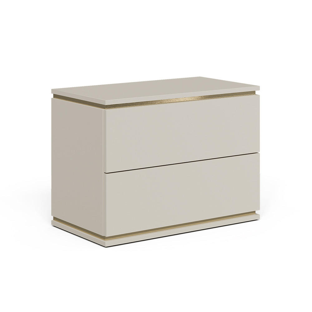 Vicco NOČNÍ STOLEK Linette Kašmír 66 x 48.6 cm se 2 zásuvkami