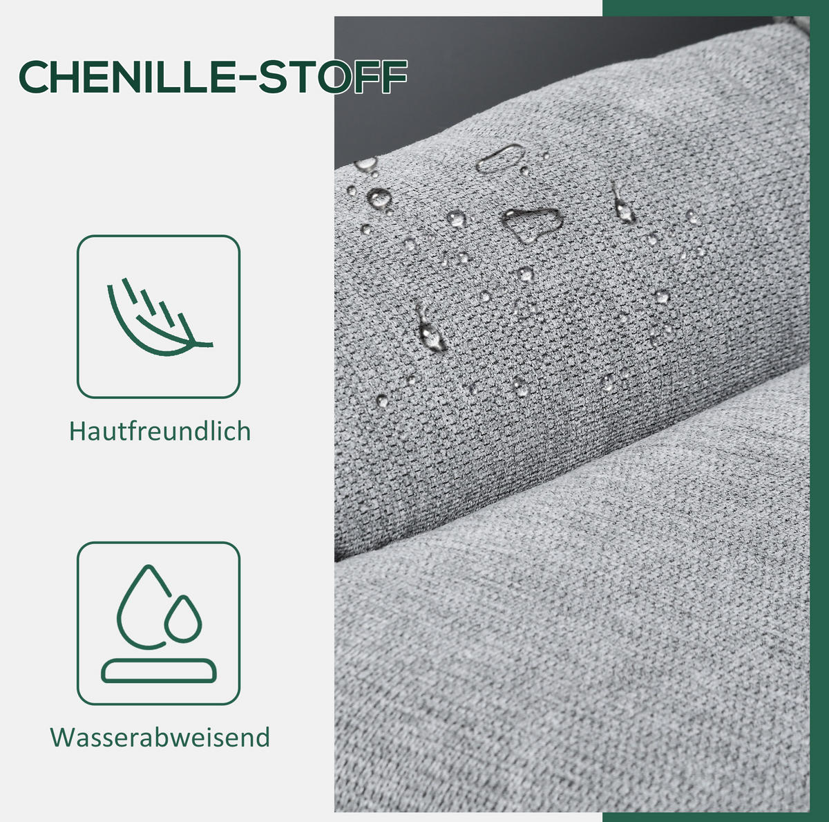 DREHSTUHL 79/98/91 cm Grau aus Polyester mit 360-Grad-Drehung - Grau, Textil (91/98/79cm) - OKMYHOME