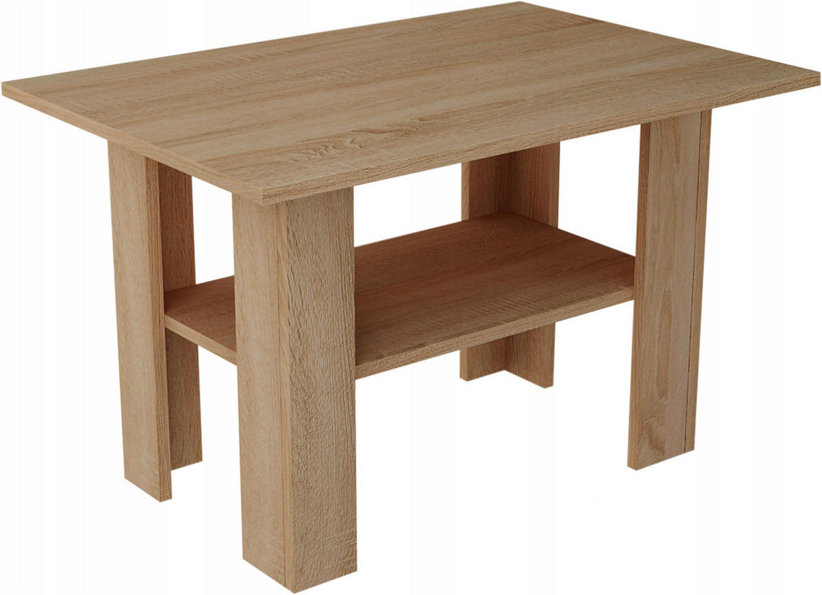 COUCHTISCH Ł1 Sonoma Eiche 87/60/55 cm - Sonoma Eiche, Holzwerkstoff (60/87/55cm) - Matkam Möbel