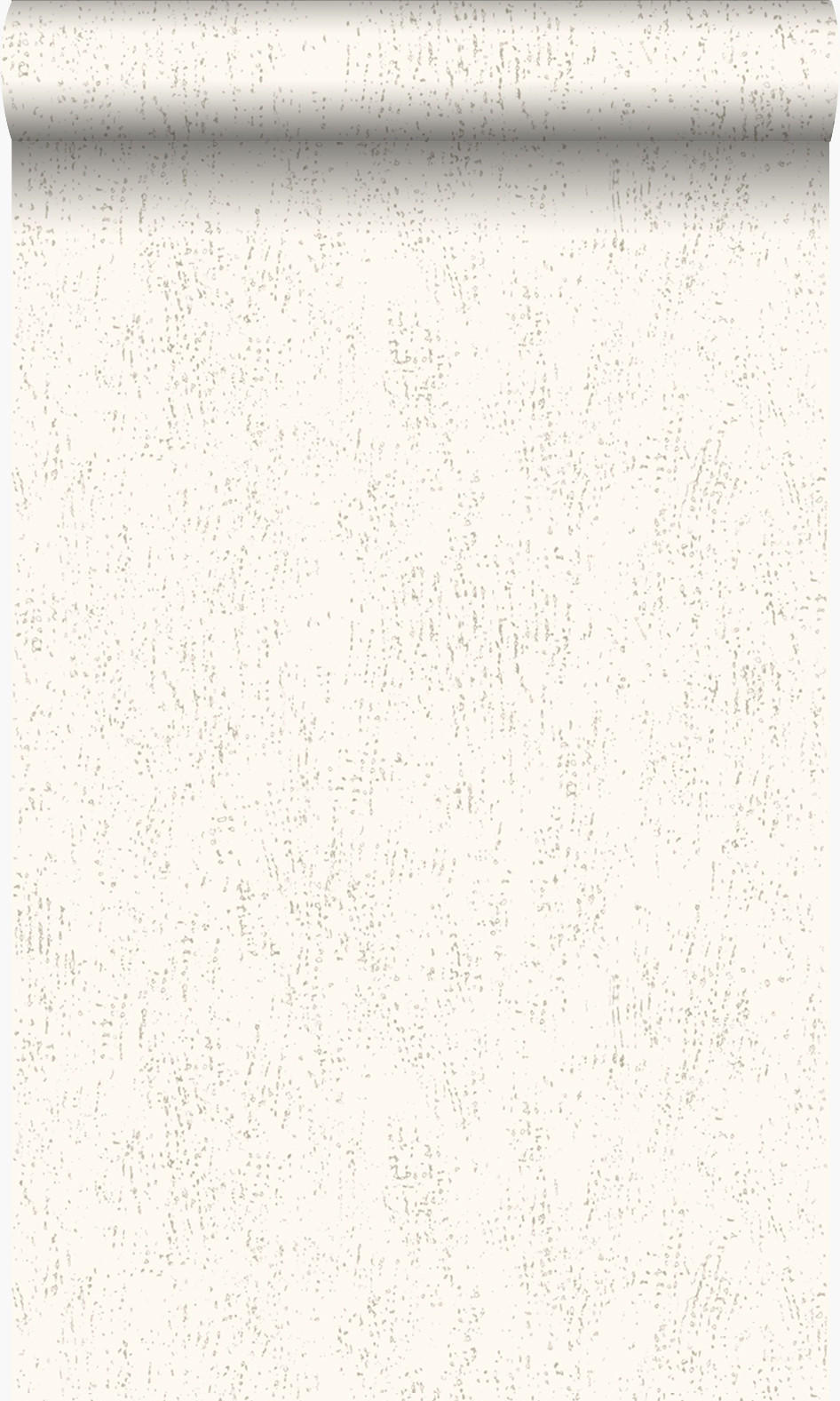 TAPETE Metall-Optik 53 cm x 10.05 m - Weiß, Papier (53/1000cm) - Origin Wallcoverings
