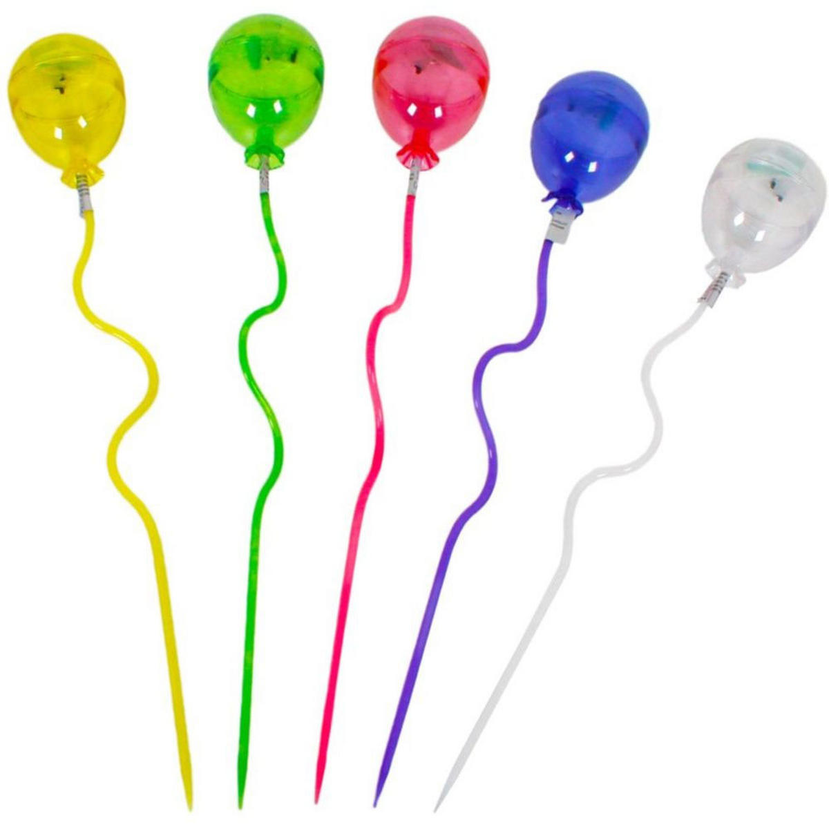 LED AUSSENLEUCHTE Luftballons Bunt - Multicolor, Kunststoff (8.5/8.5/60cm)