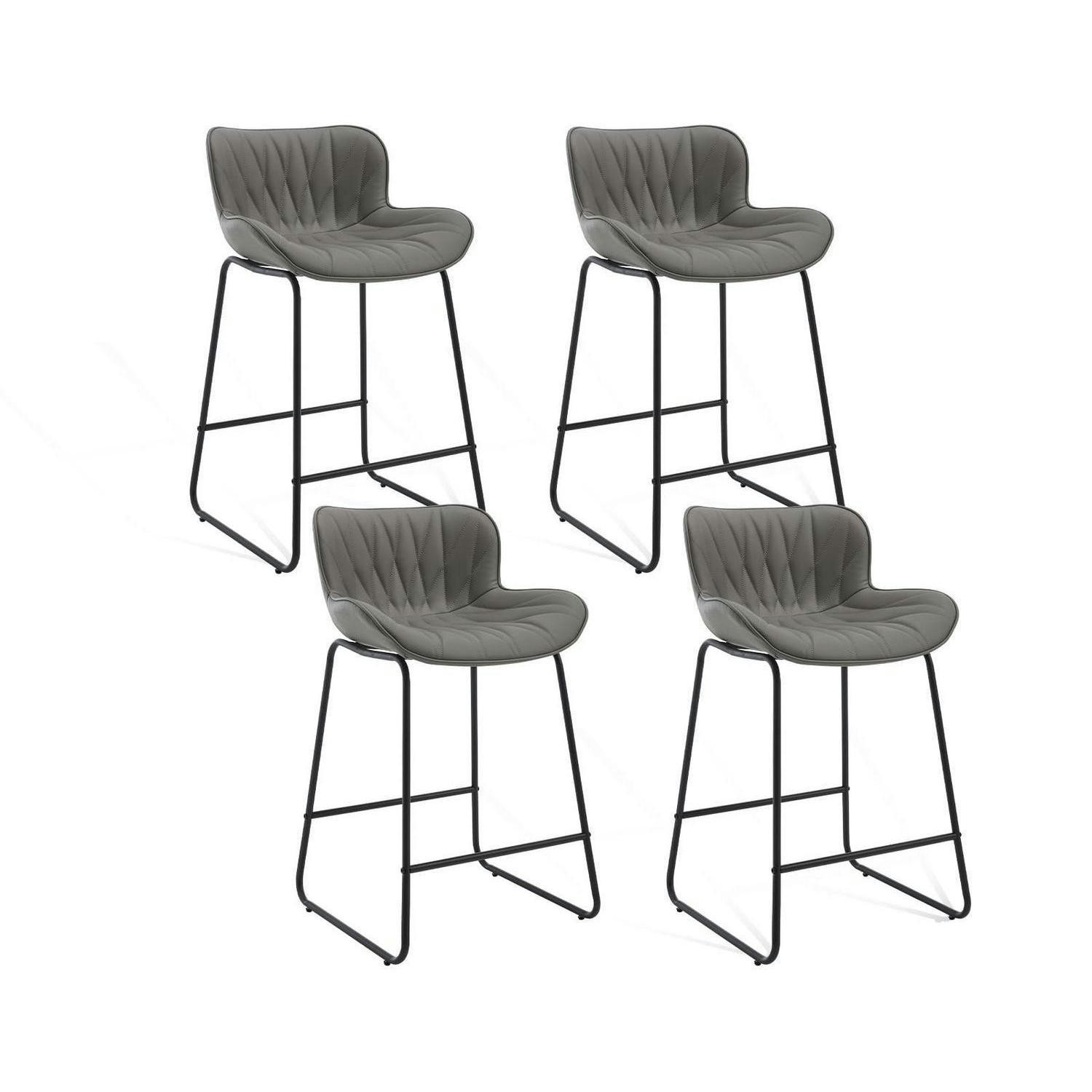 XXXLutz Barhocker Grau 52.6x87x52.5 cm