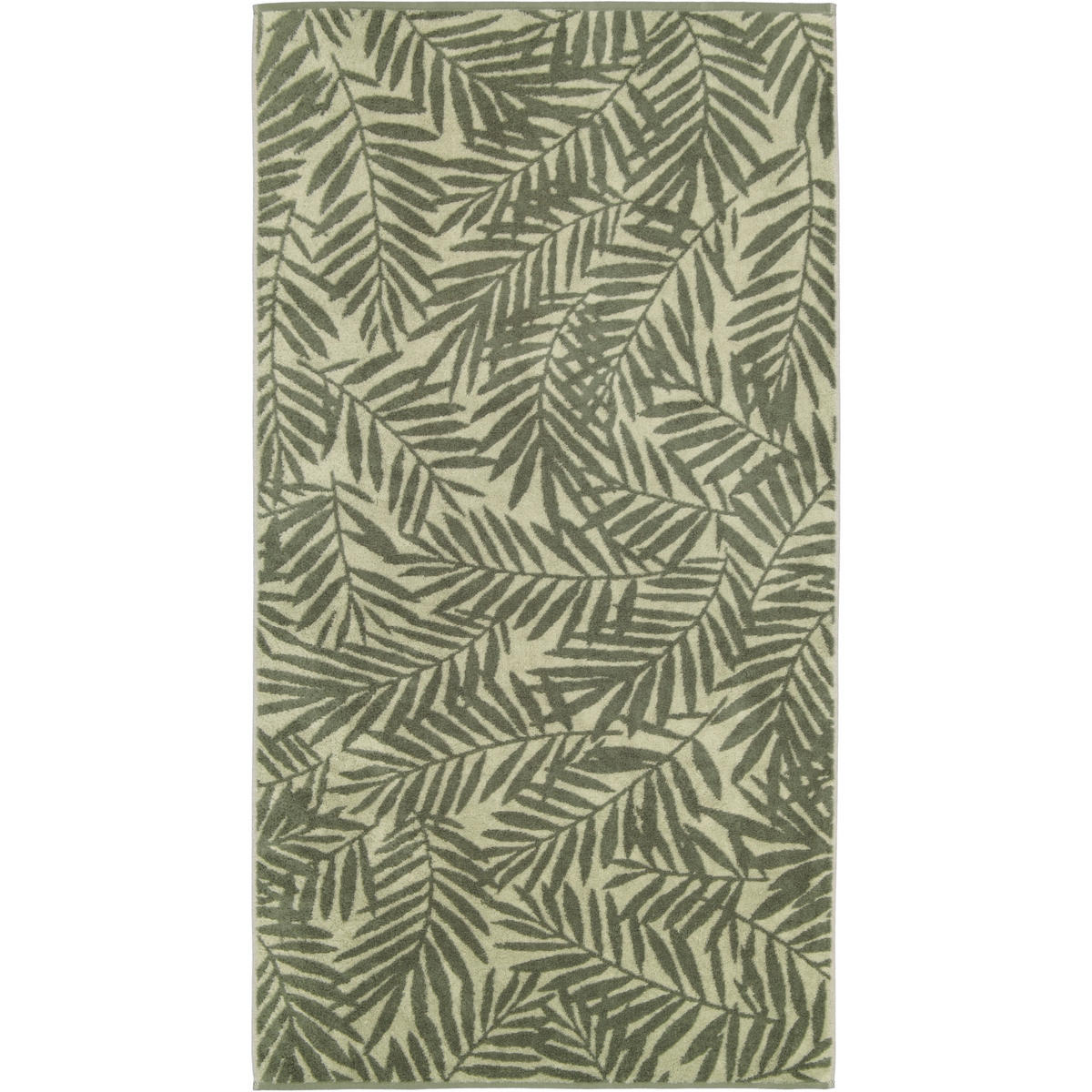 DUSCHTUCH MAISON BLÄTTER 6267 FIELD - 44 - Grün, Textil (70/140cm) - Cawoe