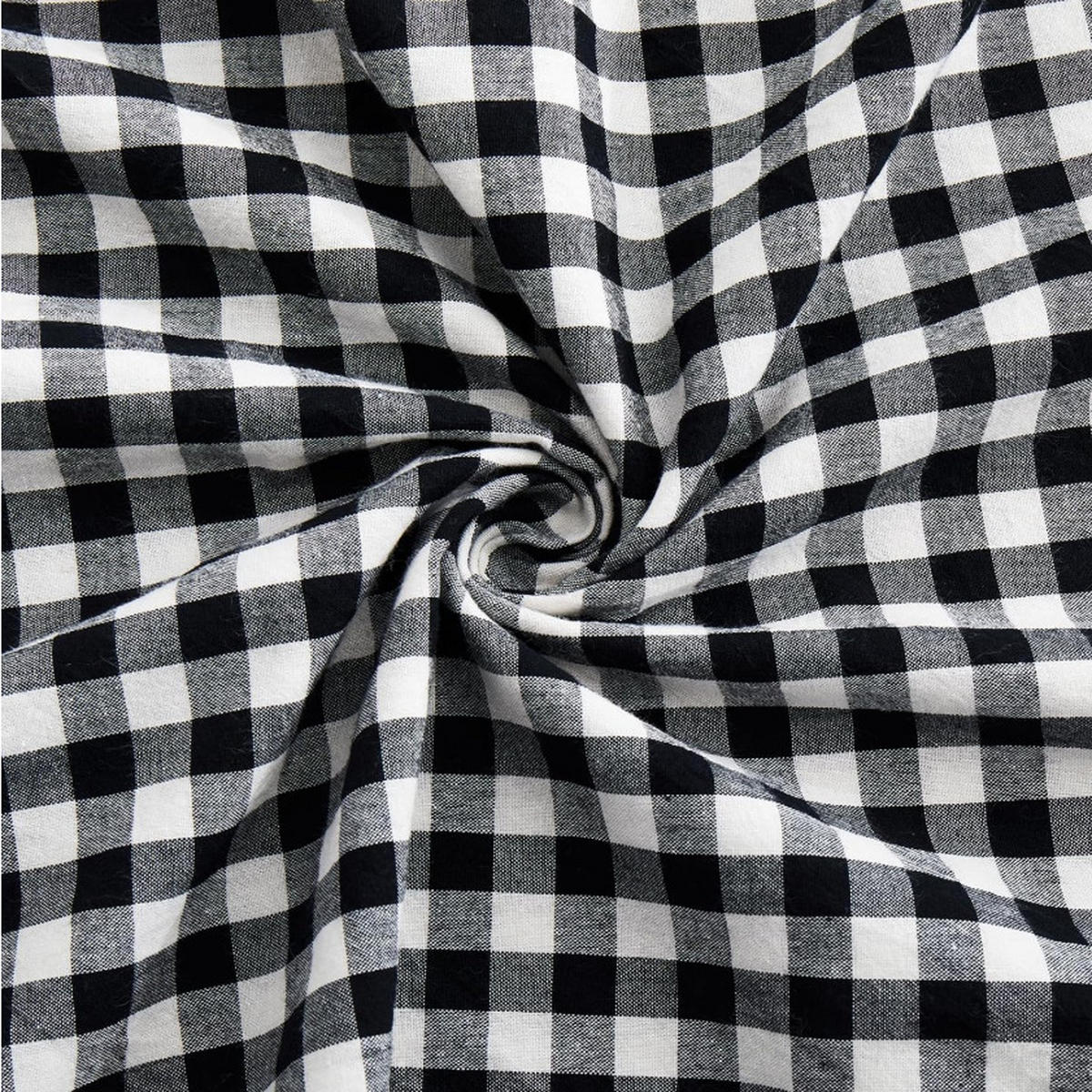 KISSENBEZUG – ohne Füllung – 45 x 45 cm – Schwarz - Schwarz, Textil (45/45cm)
