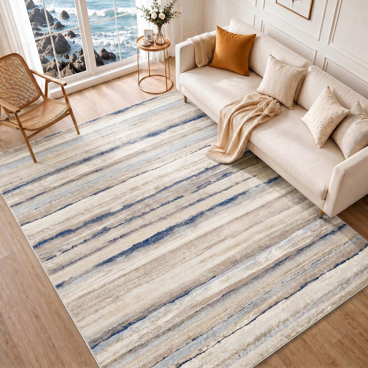 KURZFLORTEPPICH Pandora 120/170 cm Braun - Braun, Textil (120/170cm) - LIVABLISS