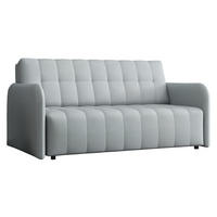 SCHLAFSOFA Viva Grand IV - Hellgrau/Schwarz, Holz/Kunststoff (165/85/95cm) - MIRJAN24