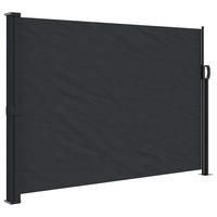 SEITENMARKISE Ausziehbar Schwarz 140x300 cm - Schwarz, Textil (300/140/300cm) - furnicato