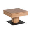 FUNKTIONSTISCH Cele 67x67x43 höhenverstellbar;diagonal verschiebbar Kernbuche - Kernbuche, Holz (67/67/43cm) - 58aufmkessel