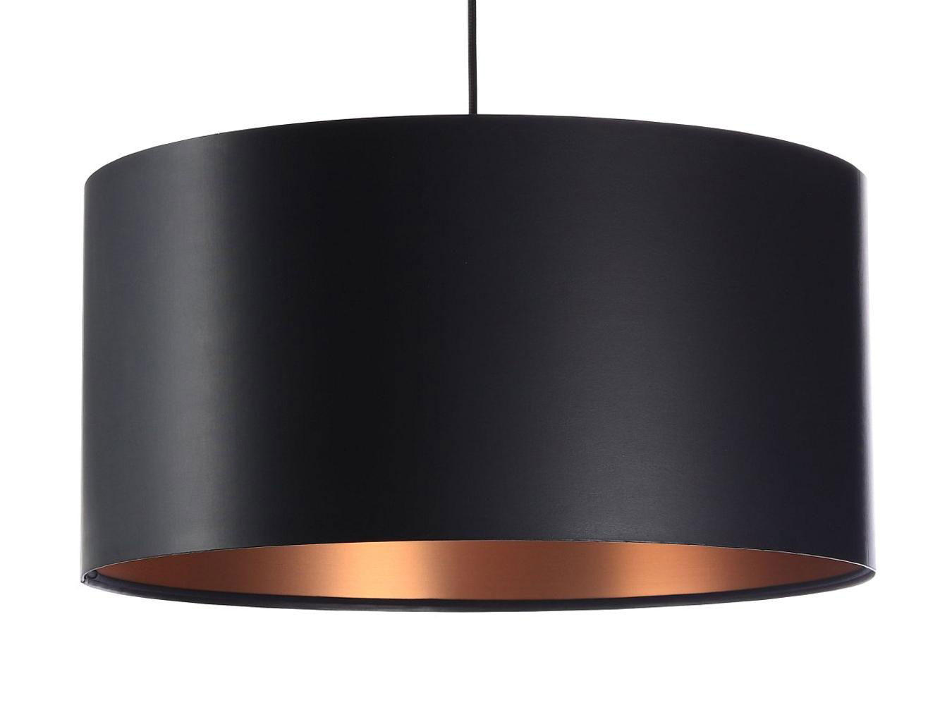 HÄNGELEUCHTE Kupfer 60/30 cm - Schwarz/Kupferfarben, Kunststoff (60/1.1/30cm) - ONZENO