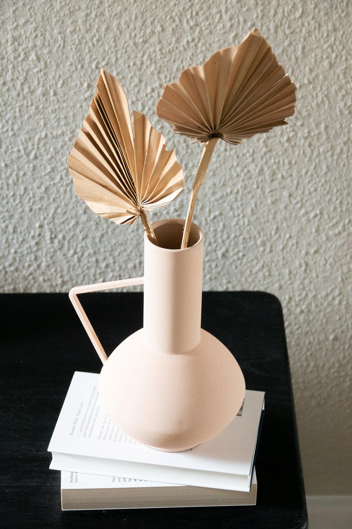 KUGELVASE Yara in Sand 21 cm - Beige, Metall (21cm) - LaLe Living