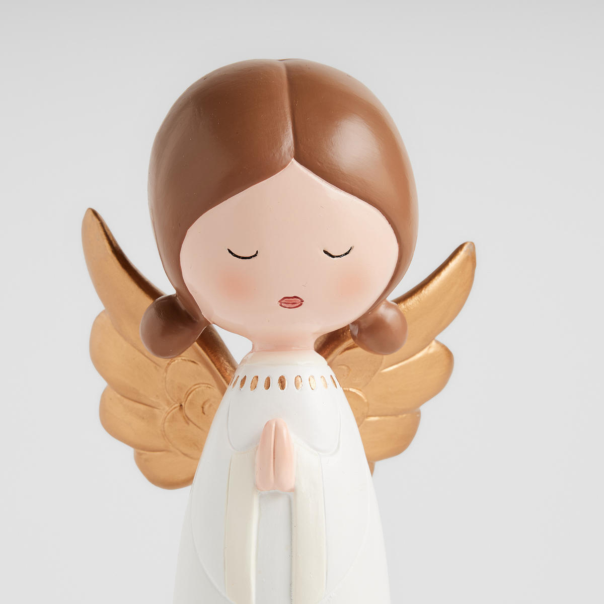 DEKOFIGUREN Weihnachts--Set Unitas: 3-teilig, Polyresin, 24x12x28cm, Goldakzente, Weihnachtsdeko Dekoration - Multicolor, Kunststoff (12/24/28cm) - home&you