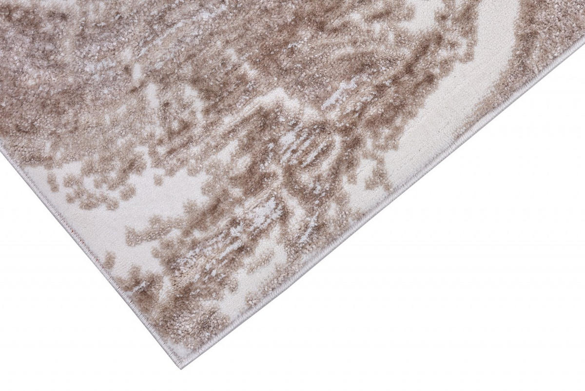 TEPIH bež krem apstraktni - 200 x 300 cm - bež, tekstil (200/300cm) - Mazovia