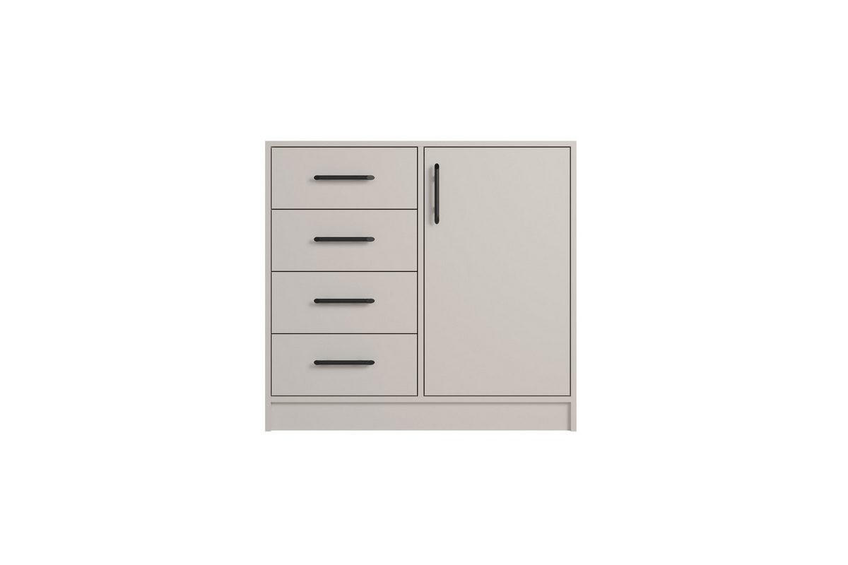 KOMMODE SAM SRK2 90/84/40 in Kaschmir - Kaschmir, Holzwerkstoff (90/84/40cm) - Deine Möbel 24