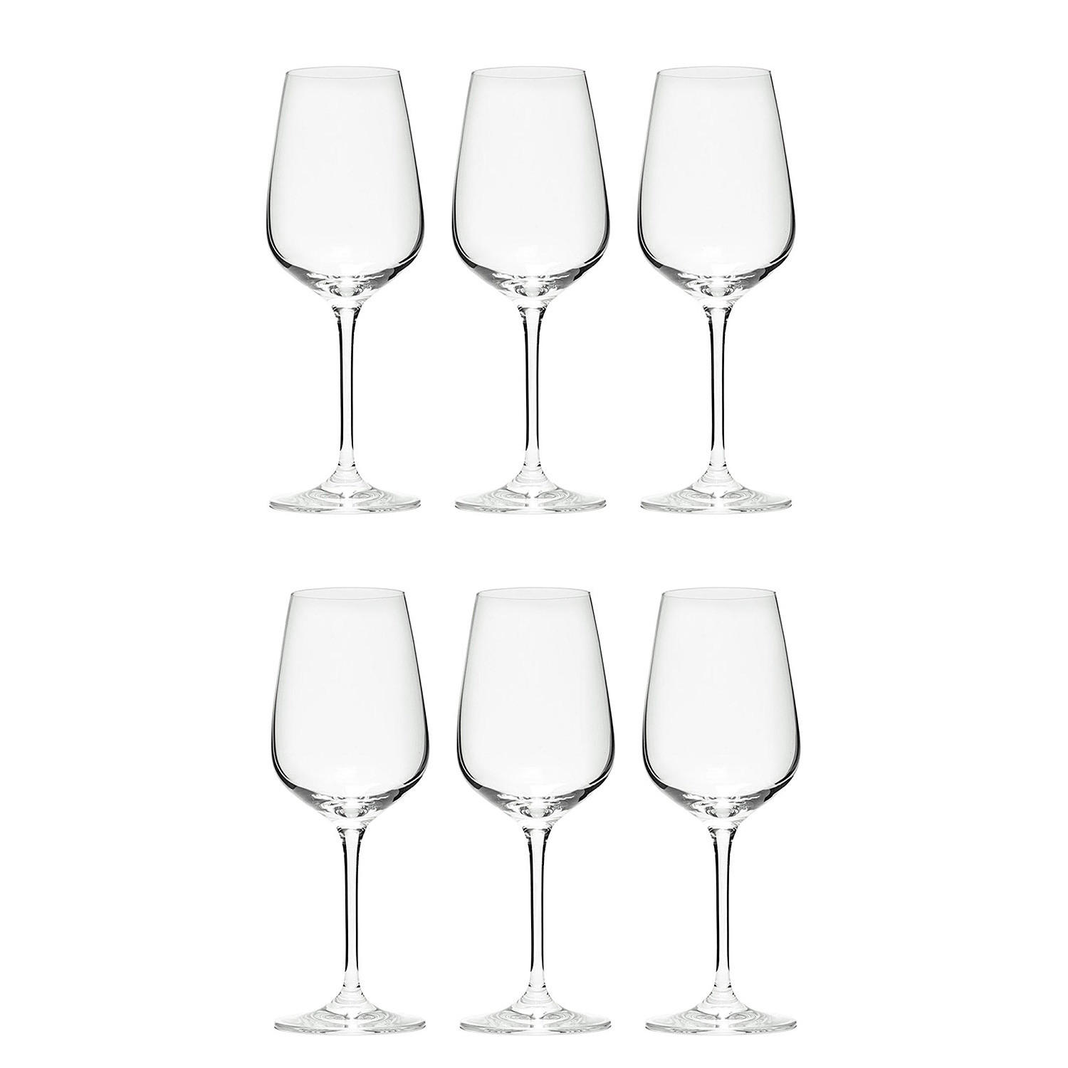 WEISSWEINGLÄSER (6er Set) Santè 360 ml - Transparent, Glas (0.36L) - Butlers