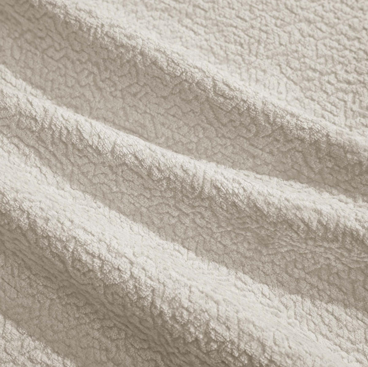 SOFA modular in U-Form Chenille Light Khaki - Hellbraun, Holz (149/90/190.1cm) - Meubliv
