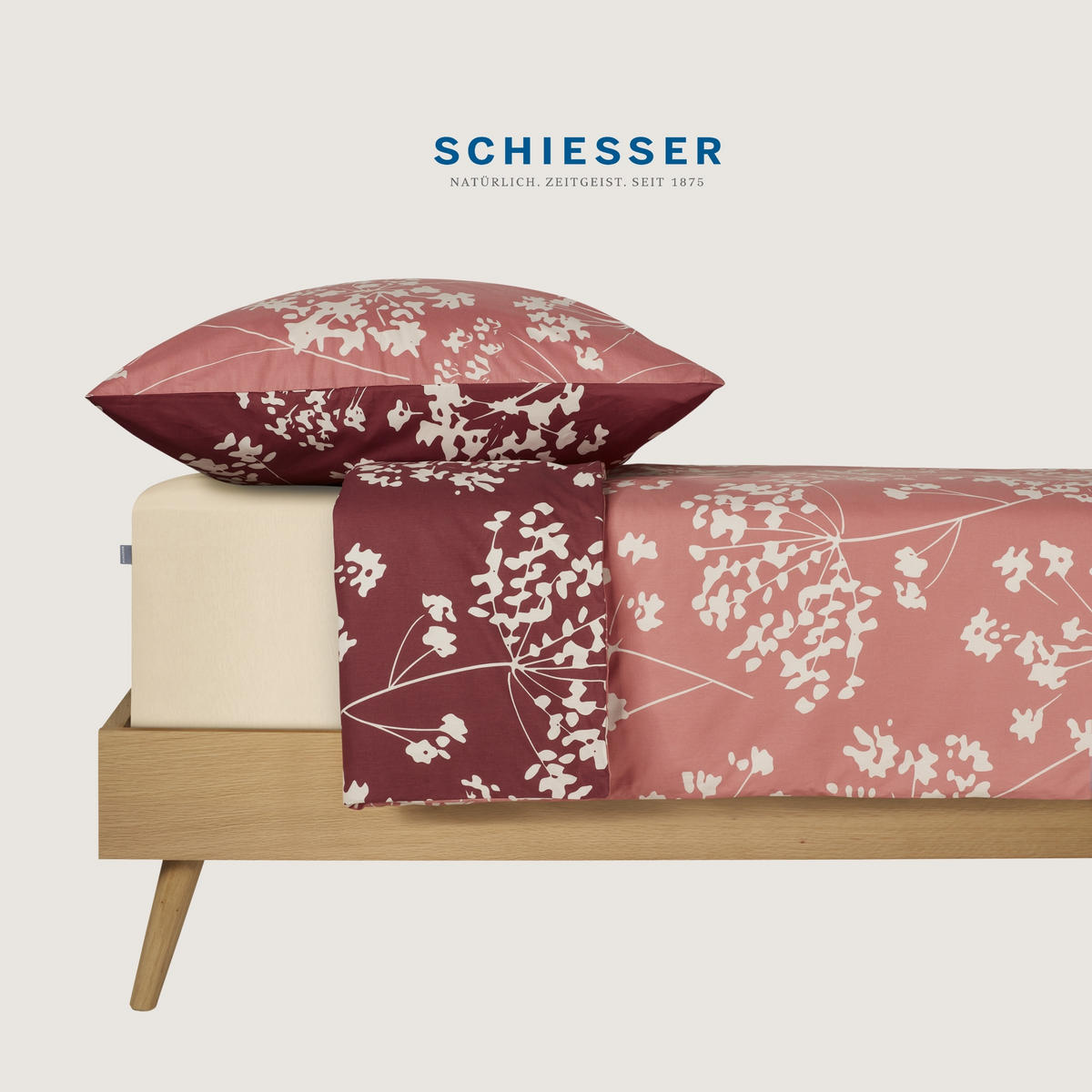 SPANNBETTLAKEN Jessi - Edeljersey - 100 x 200 cm - Creme - Creme, Textil (100/200cm) - SCHIESSER