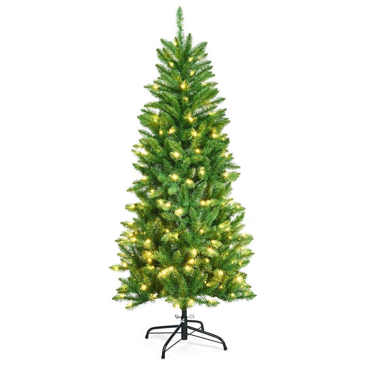 WEIHNACHTSBAUM Grün - Grün, Kunststoff (150cm) - COSTWAY