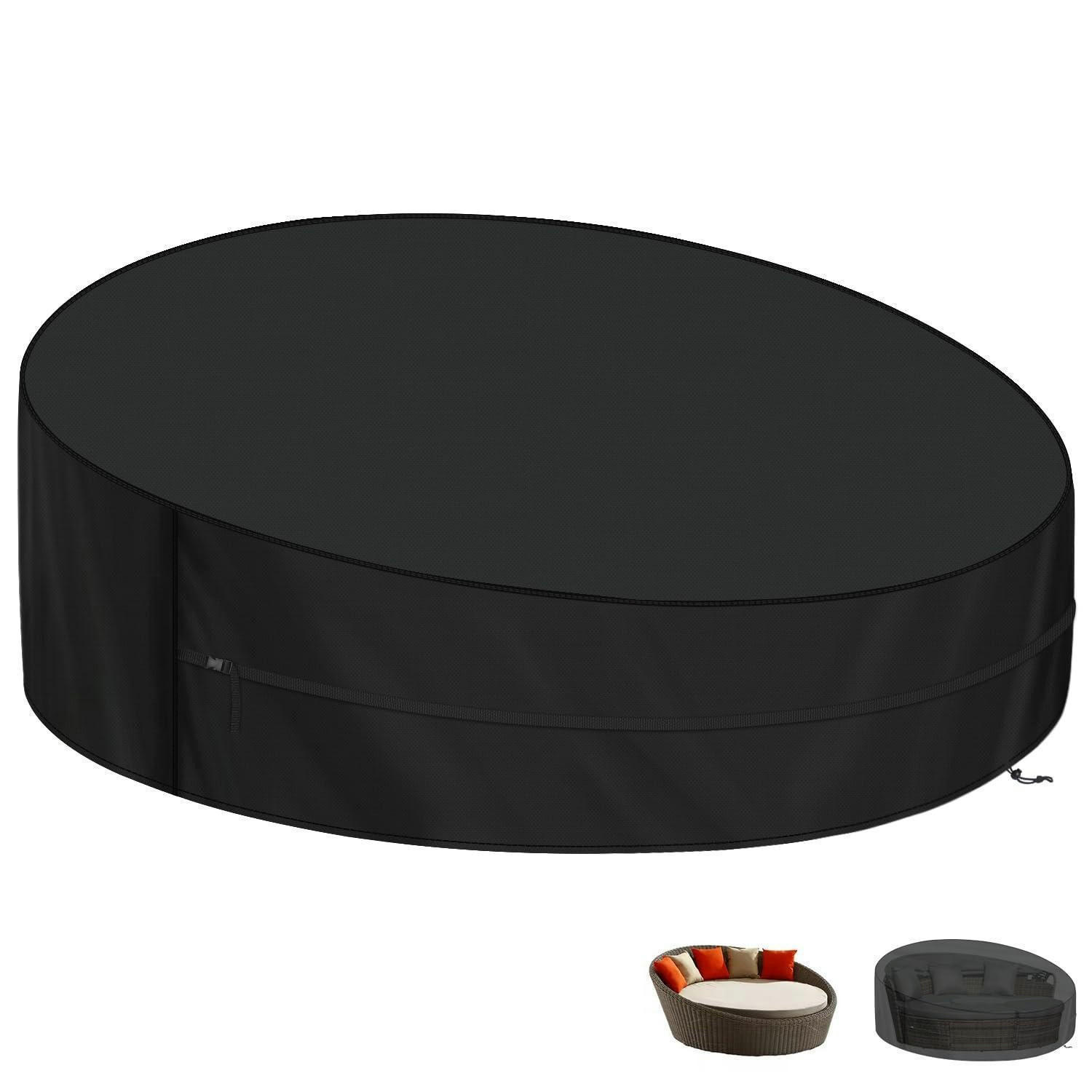 XXXLutz Abdeckhaube Schwarz 250x90x250 cm