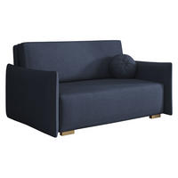 SCHLAFSOFA Viva Glov III - Blau/Naturfarben, Holz/Textil (157/85/98cm) - MIRJAN24
